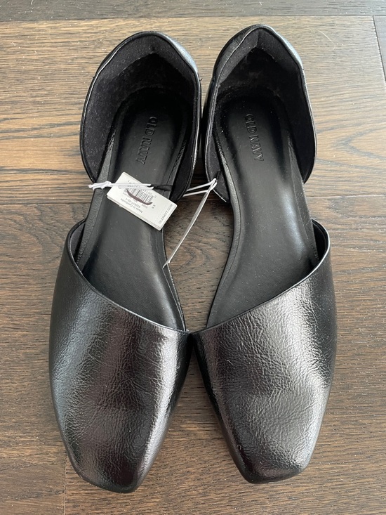 Old Navy Shoes - Old Navy Black Dorsay Flats